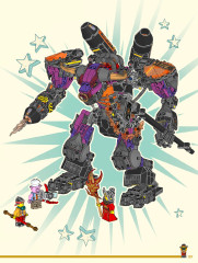 LEGO 80010 instructions page 187 – build guide