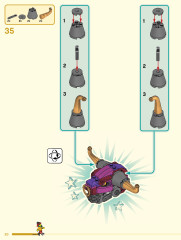 LEGO 80010 instructions page 20 – build guide