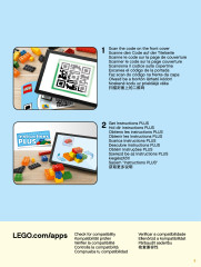 LEGO 80010 instructions page 3 – build guide