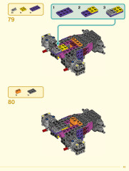 LEGO 80010 instructions page 43 – build guide