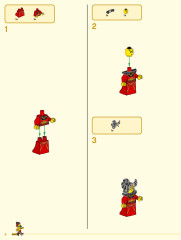 LEGO 80010 instructions page 8 – build guide