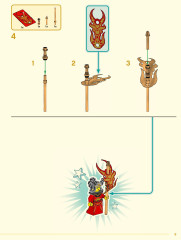 LEGO 80010 instructions page 9 – build guide