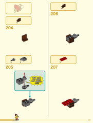 LEGO 80012 instructions page 107 – build guide