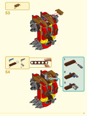 LEGO 80012 instructions page 43 – build guide
