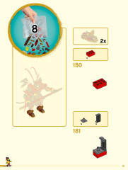 LEGO 80012 instructions page 95 – build guide