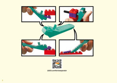 LEGO 80012 instructions page 2 – build guide