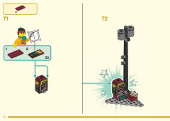 LEGO 80012 instructions page 74 – build guide