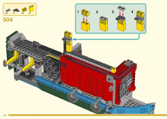 LEGO 80013 instructions page 128 – build guide
