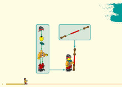 LEGO 80013 instructions page 8 – build guide