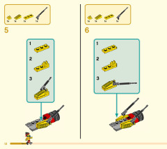 LEGO 80014 instructions page 12 – build guide