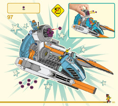 LEGO 80014 instructions page 133 – build guide