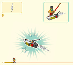 LEGO 80014 instructions page 14 – build guide
