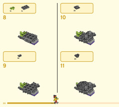 LEGO 80014 instructions page 34 – build guide