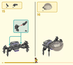 LEGO 80014 instructions page 36 – build guide