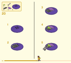 LEGO 80014 instructions page 40 – build guide