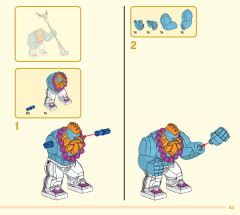 LEGO 80014 instructions page 43 – build guide