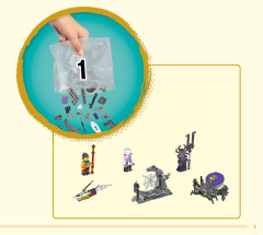 LEGO 80014 instructions page 7 – build guide