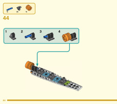 LEGO 80014 instructions page 84 – build guide