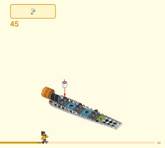 LEGO 80014 instructions page 85 – build guide