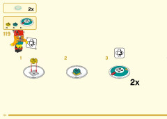 LEGO 80015 instructions page 124 – build guide