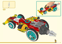 LEGO 80015 instructions page 127 – build guide
