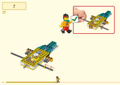 LEGO 80015 instructions page 34 – build guide