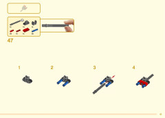 LEGO 80015 instructions page 61 – build guide