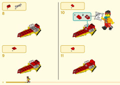 LEGO 80016 instructions page 12 – build guide