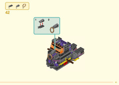 LEGO 80016 instructions page 43 – build guide