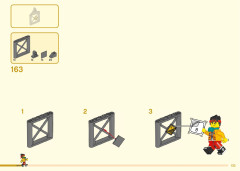 LEGO 80016 instructions page 133 – build guide