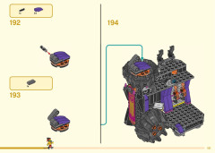 LEGO 80016 instructions page 151 – build guide