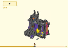 LEGO 80016 instructions page 189 – build guide
