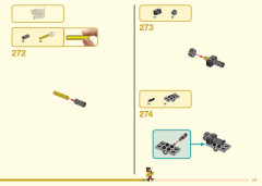 LEGO 80016 instructions page 197 – build guide