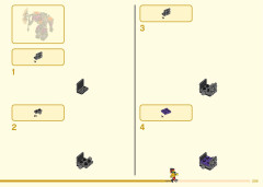 LEGO 80016 instructions page 209 – build guide