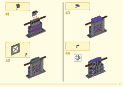 LEGO 80016 instructions page 43 – build guide