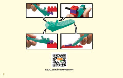 LEGO 80018 instructions page 2 – build guide