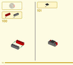 LEGO 80019 instructions page 100 – build guide