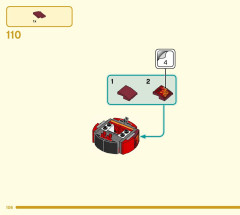 LEGO 80019 instructions page 106 – build guide