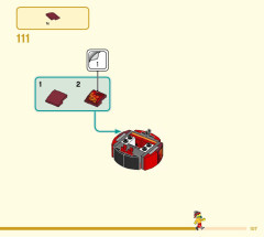 LEGO 80019 instructions page 107 – build guide