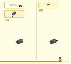 LEGO 80019 instructions page 113 – build guide