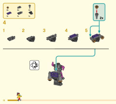 LEGO 80019 instructions page 12 – build guide