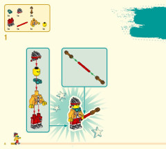 LEGO 80019 instructions page 8 – build guide