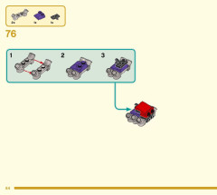LEGO 80019 instructions page 84 – build guide