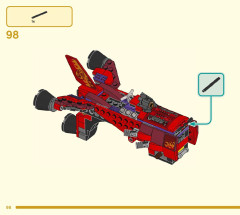 LEGO 80019 instructions page 98 – build guide