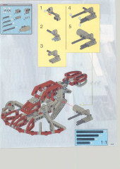 LEGO 8002 instructions page 121 – build guide