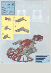 LEGO 8002 instructions page 122 – build guide