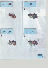 LEGO 8002 instructions page 123 – build guide