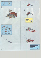 LEGO 8002 instructions page 126 – build guide