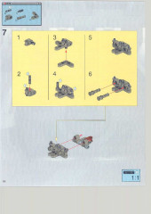 LEGO 8002 instructions page 66 – build guide