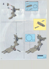 LEGO 8002 instructions page 74 – build guide